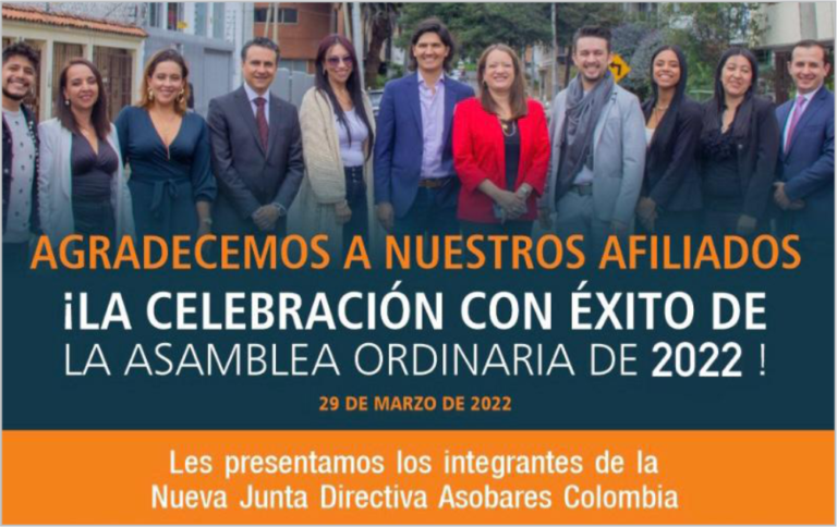 ASAMBLEA ORDINARIA ASOBARES COLOMBIA