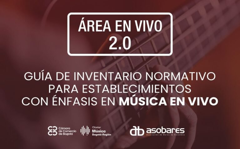LANZAMIENTO DE LA GUÍA DE INVENTARIO NORMATIVO PARA ESTABLECIMIENTOS CON ÉNFASIS EN MÚSICA EN VIVO