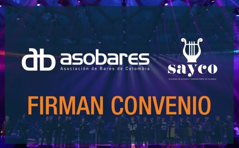 ASOBARES Y SAYCO FIRMAN CONVENIO