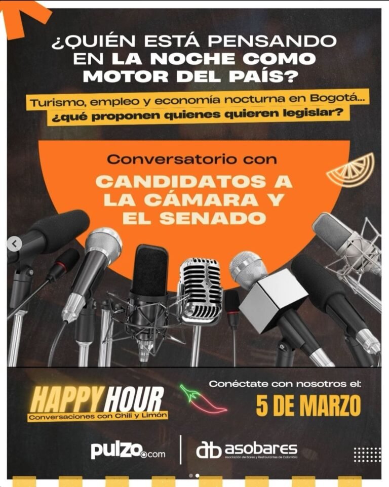 Candidatos al congreso hablan sobre economía nocturna y turismo