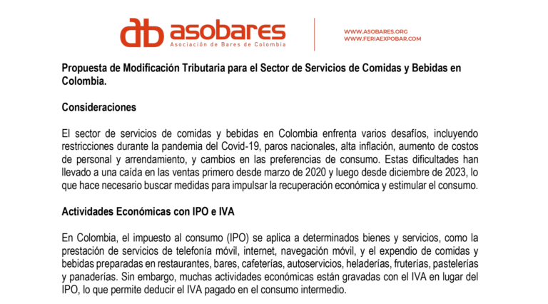 Resumen Ejecutivo Modificacion ICO por IVA