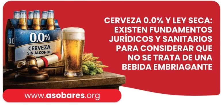 Cerveza 0.0% y Ley Seca