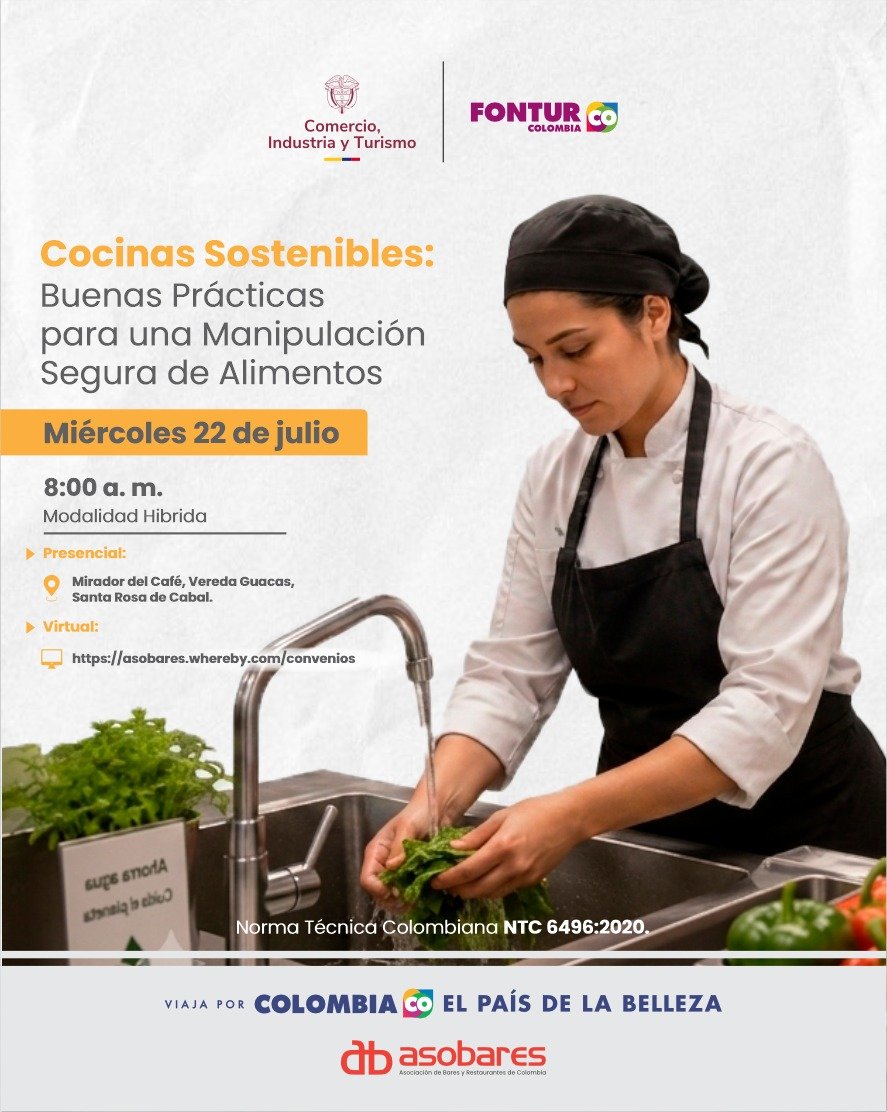 Cocinas Sostenibles - Buenas Prácticas para una Manipulación Segura de Alimentos