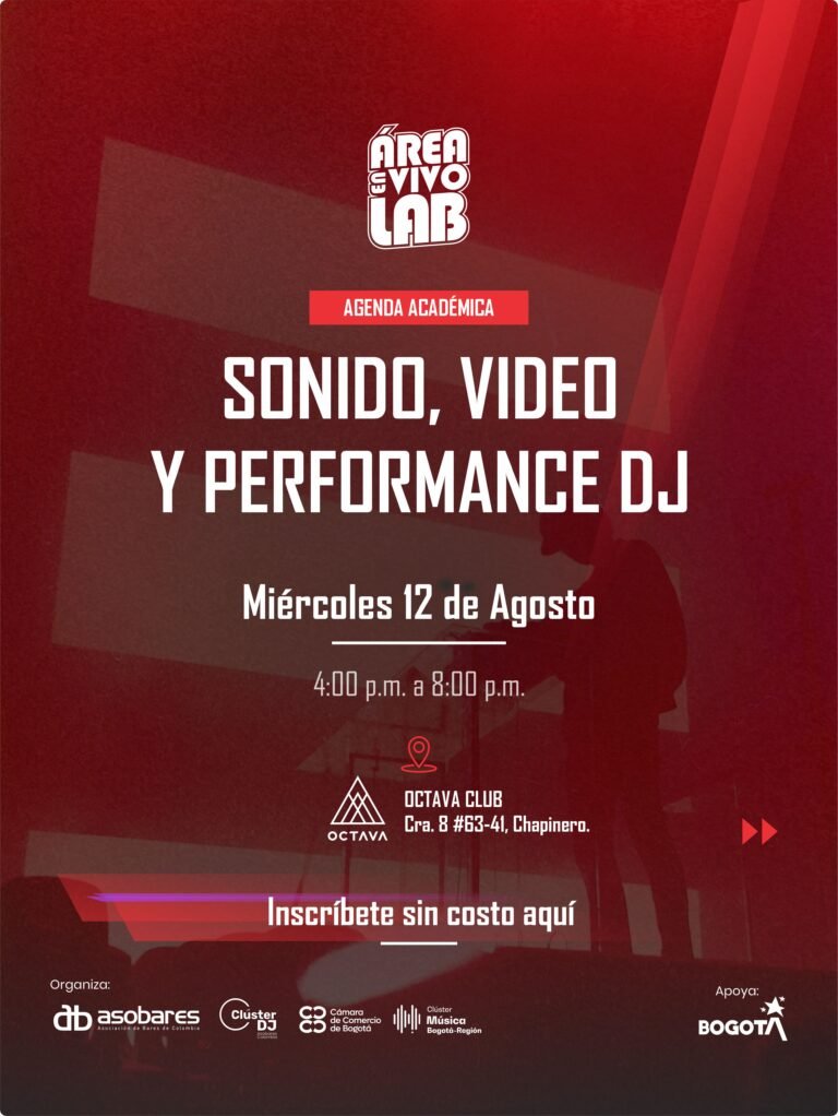 Masterclass Sonido, Video y Performance DJ
