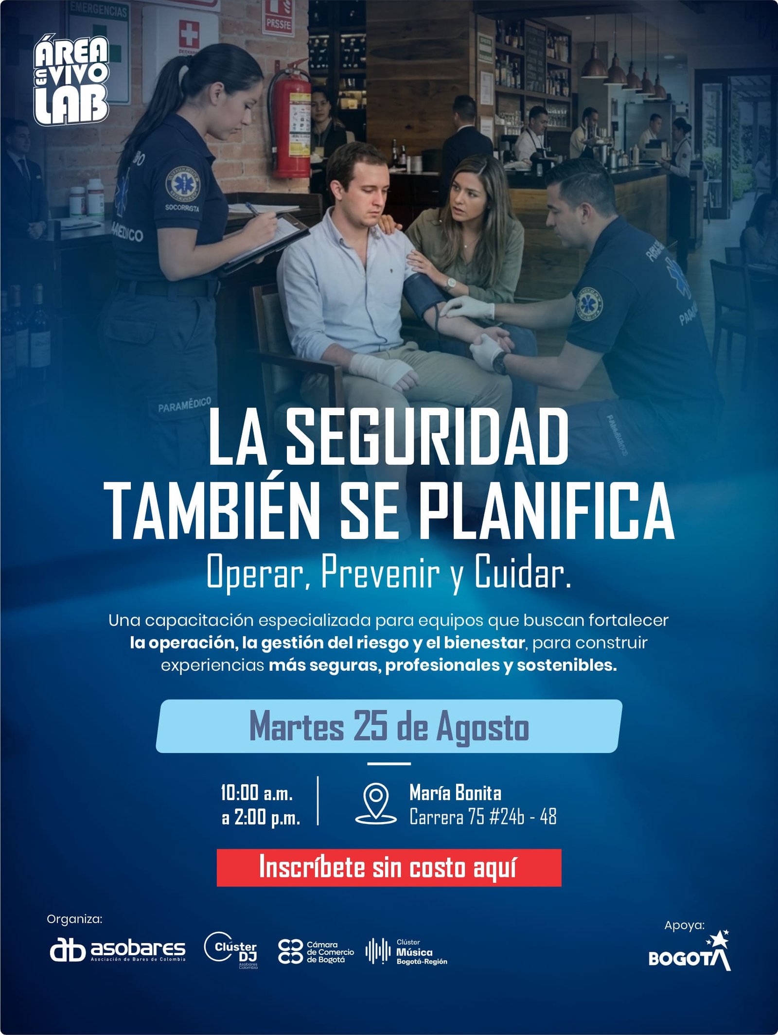 La Seguridad También se Planifica — Área en Vivo Lab