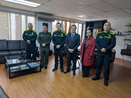 REUNION CON POLICIA - 30 DE JULIO